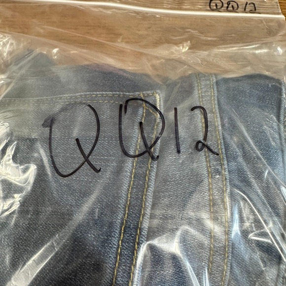 Judy Blue Cropped Boot Jeans Women's Size 9 29 Blue Wash Frayed Hem Stretch - Picture 8 of 8